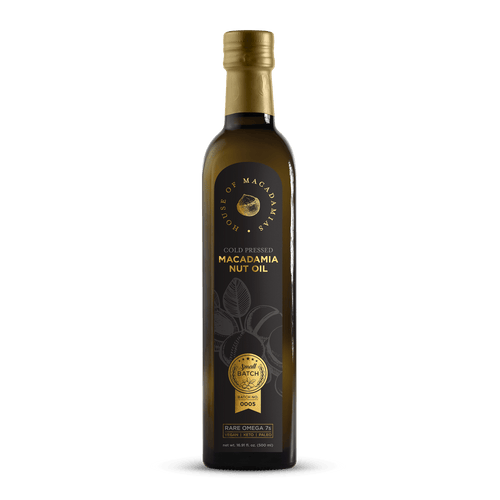 Macadamia Oil Extra Virgin Cold Pressed 500ml - House of Macadamias - nut bar