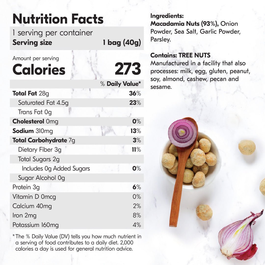 Sommelier's Macadamia Selection