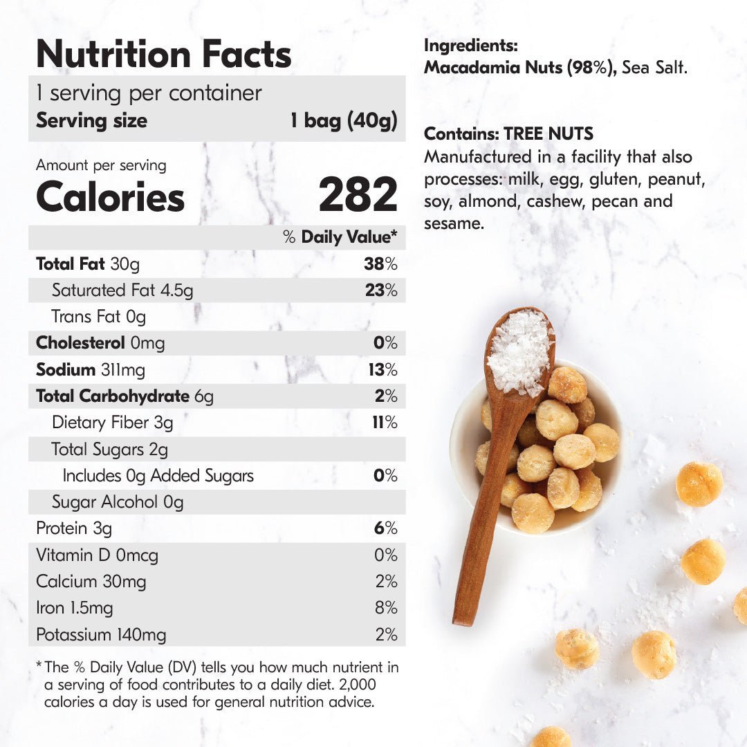 Sommelier's Macadamia Selection